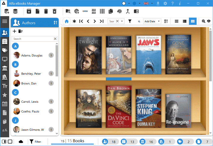 Alfa eBooks Manager Pro alfa ebooks manager pro