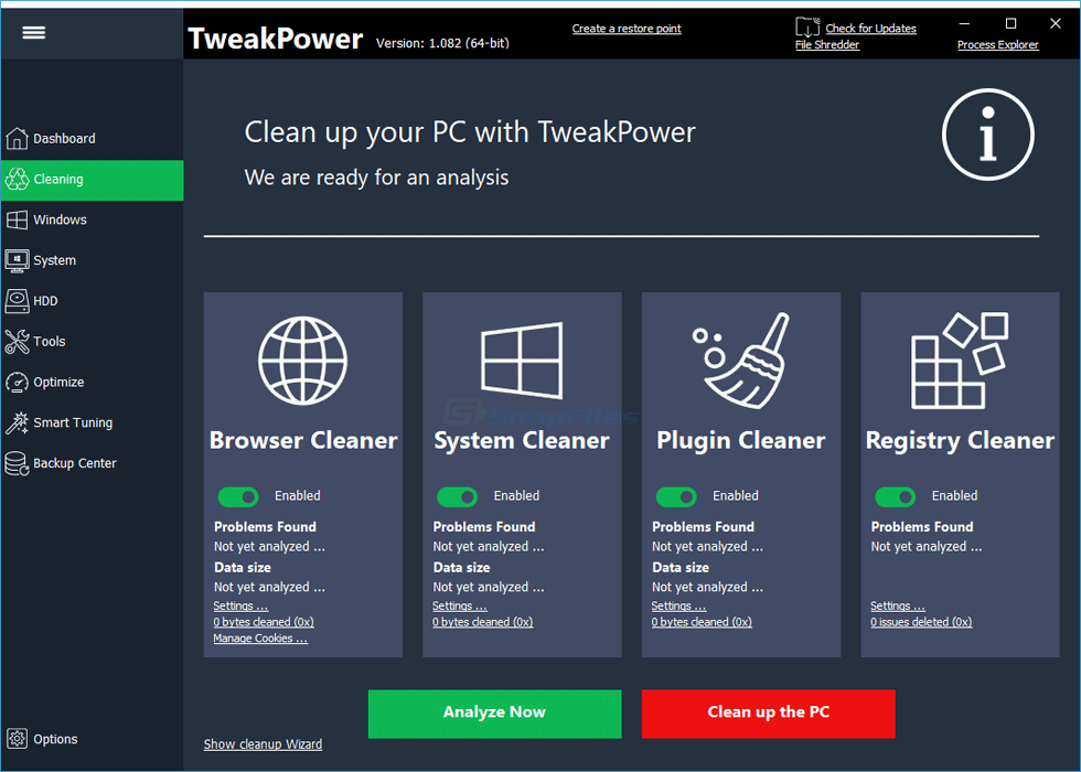 TweakPower 2.073 Free Donwload TweakPower