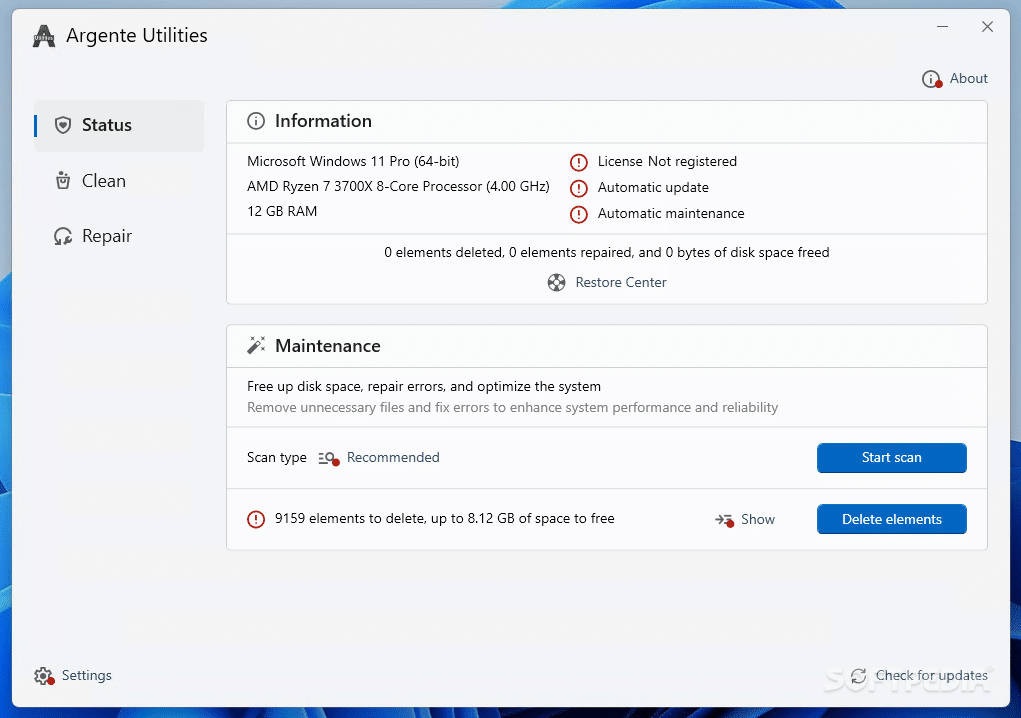 Argente System Repair 1.0.1.2 Latest 2025 Argente System Repair