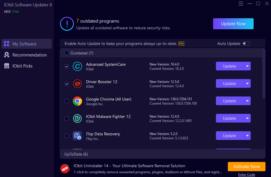 IObit Software Updater Pro IObit Software Updater Pro