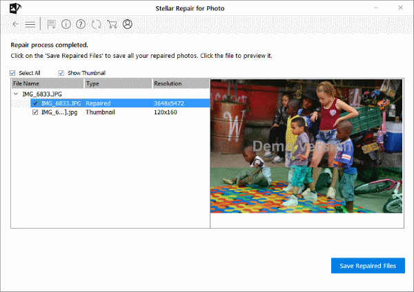 Stellar Repair for Photo Stellar Repair for Photo