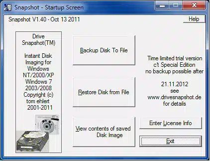 Drive Snapshot Download drive snapshot download