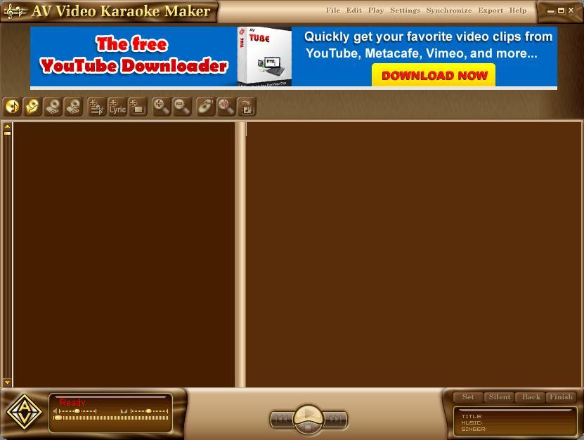 AV Video Karaoke Maker Free Download AV Video Karaoke Maker Free Download