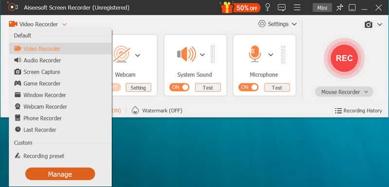Aiseesoft Screen Recorder Crack