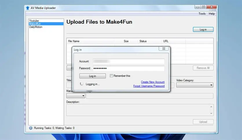 Avsoft av Media Uploader Download Avsoft av Media Uploader Download