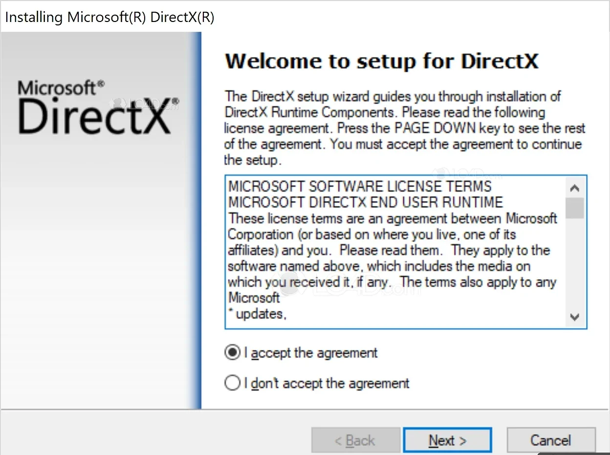 Directx User Runtime Directx User Runtime
