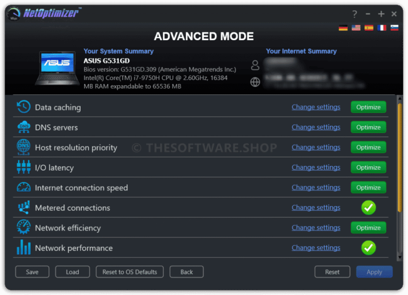 WebMinds NetOptimizer Crack WebMinds NetOptimizer Crack