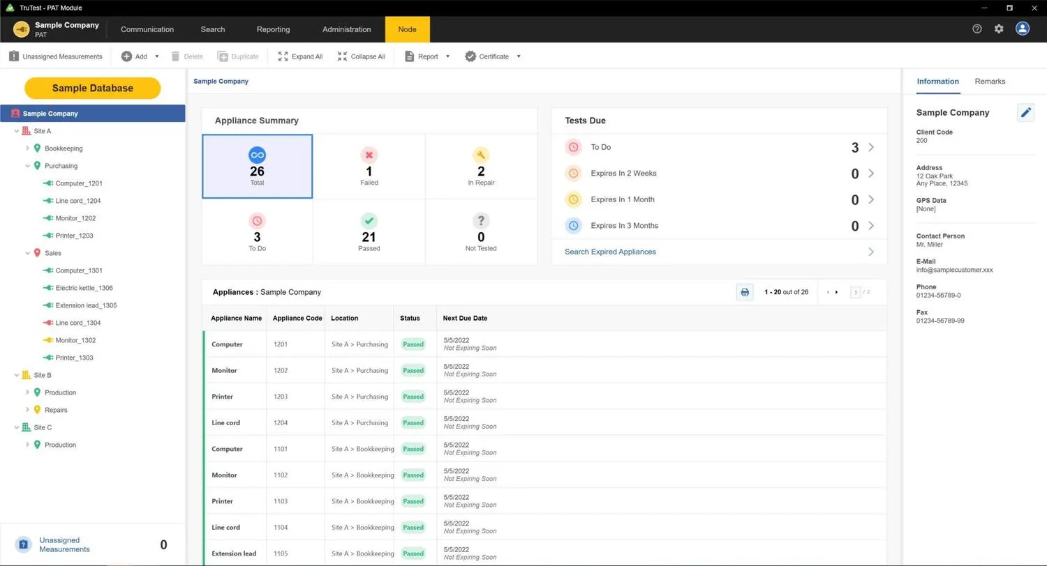 Fluke TruTest 1.1.0.219 Free Download Fluke TruTest 1.1.0.219 Free Download Screenshot