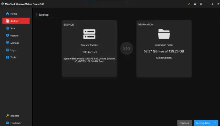 MiniTool ShadowMaker 4.8.0 Crack Free Download MiniTool ShadowMaker 4.8.0 Crack Free Download Screenshot