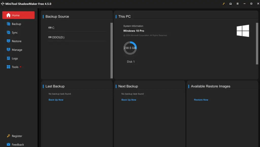 MiniTool ShadowMaker 4.8.0 Crack Free Download MiniTool ShadowMaker