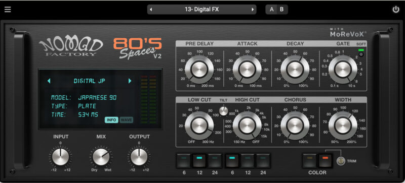 Nomad Factory 80s Spaces 2.5.0 Free Download for Windows Nomad Factory 80s Spaces Free Download