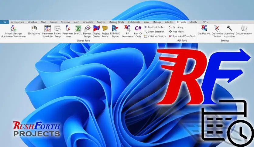 RUSHFORTH Tools for Revit 2026 Free Download Screenshot
