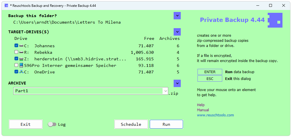 ReuschTools Backup and Recovery 4.58 Free Download Reuschtools Backup and Recovery