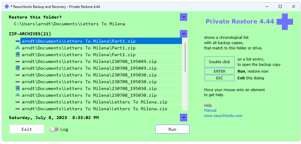 ReuschTools Backup and Recovery 4.58 Free Download Reuschtools Backup and Recovery