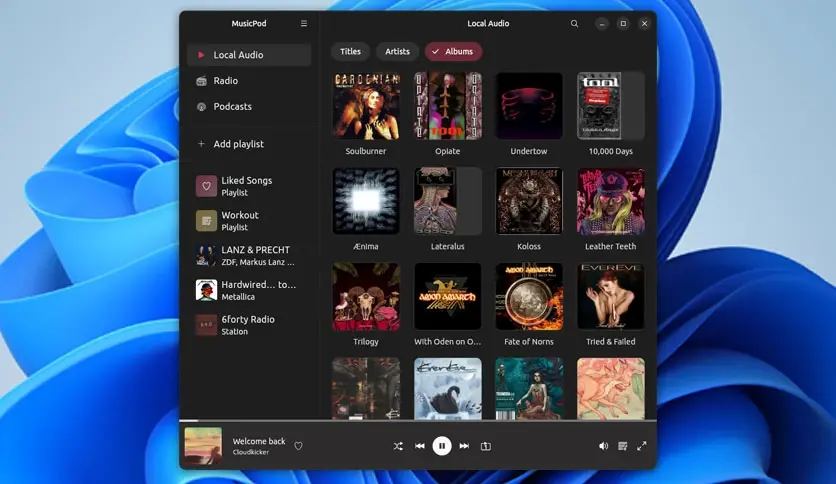 Ubuntu Flutter MusicPod