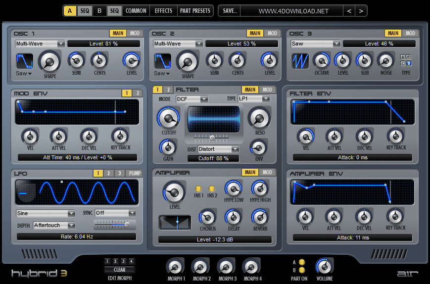 AIR Music Tech Hybrid 3 v3.2.0 for Windows AIR Music Tech Hybrid 3 Free Download