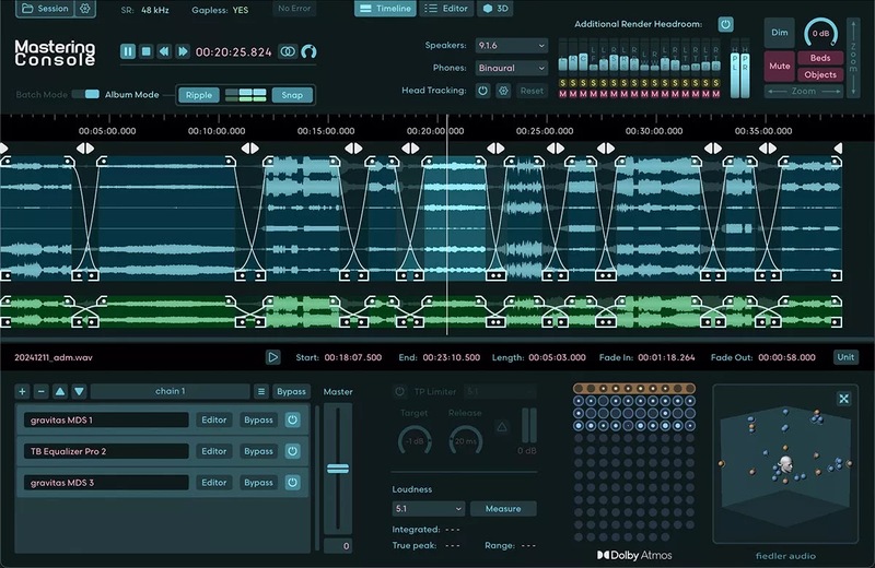 Fiedler Audio Mastering Console Free Download