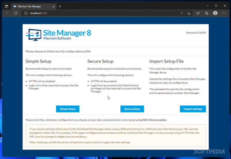 Macrium Site Manager 8.1.8602 Free Download for Windows Macrium Site Manager Free Download