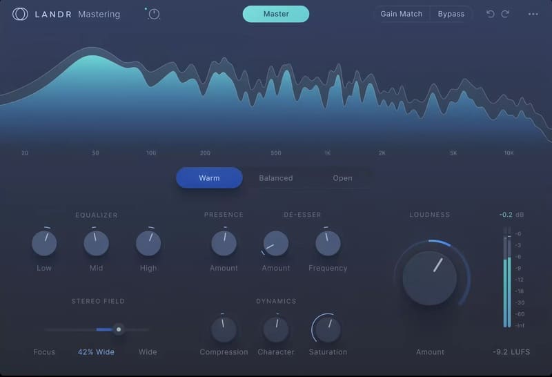 LANDR Mastering Plugin PRO Free Download