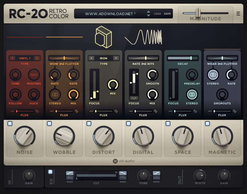 XLN Audio RC-20 Retro Color v1.4.4 for macOS Free Download (Latest 2026) Screenshot
