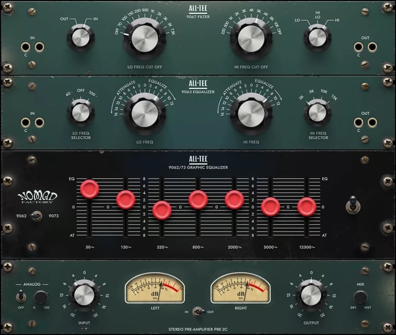 Nomad Factory Retro EQs Bundle Free Download