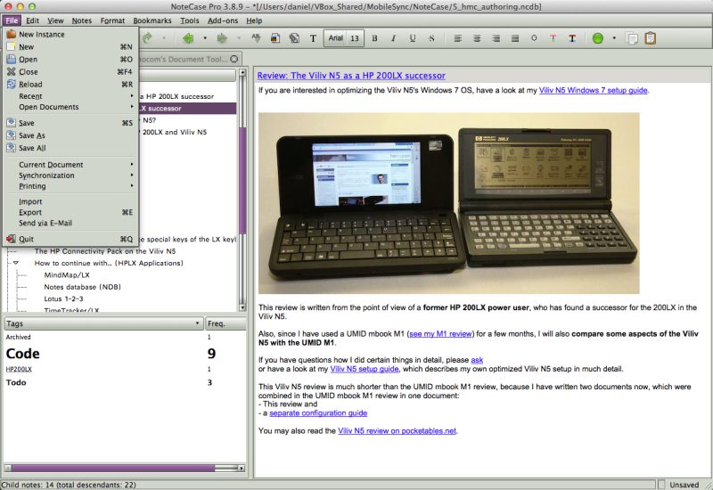 NoteCase Pro 4.8.5 for Windows Free Download (Latest 2026) NoteCase Pro Free Download