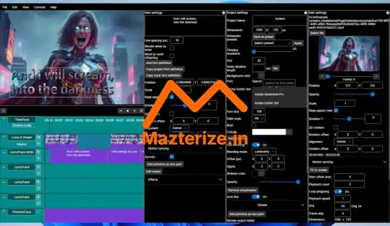 Lyric Video Studio v1.3.48 for Windows Free Download Lyric Video Studio Free Download