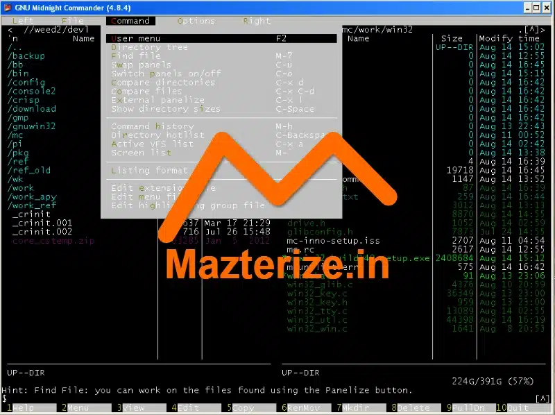 Download Midnight Commander