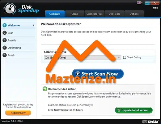 Systweak Disk Speedup Free Download