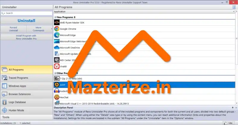 Revo Uninstaller Pro Free Download