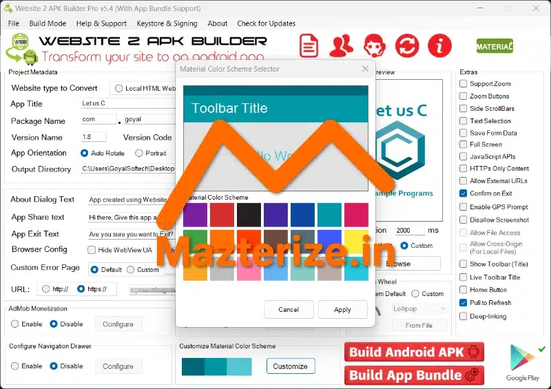 Website 2 APK Builder Pro Free Download