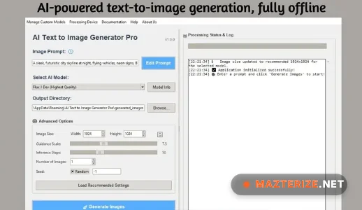 AI Text To Image Generator Pro screenshot
