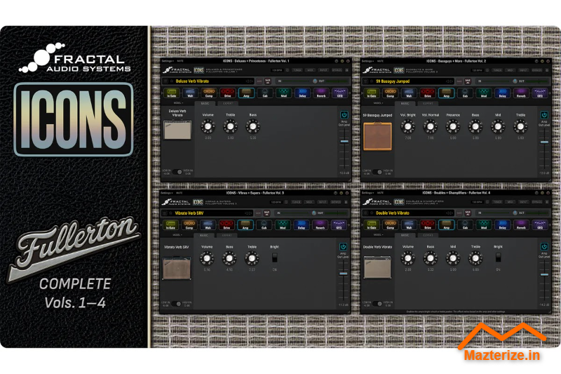 Fractal Audio ICONS Fullerton Complete 