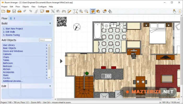 Room Arranger 10.3.6.748 Full Version (2026) Room Arranger Free Download