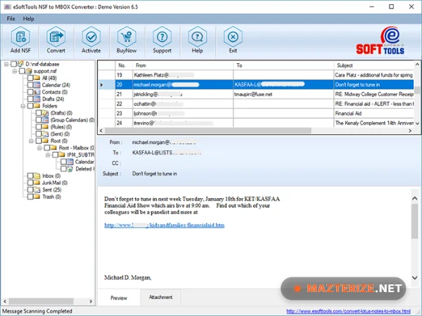 eSoftTools NSF to MBOX Converter 7.5 Full Version (2026) eSoftTools NSF to MBOX Converter Download