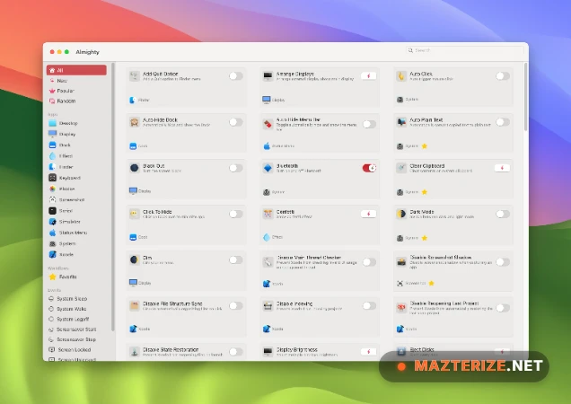 Almighty 2.10.2 For Mac Almighty 2.10.2 screenshots