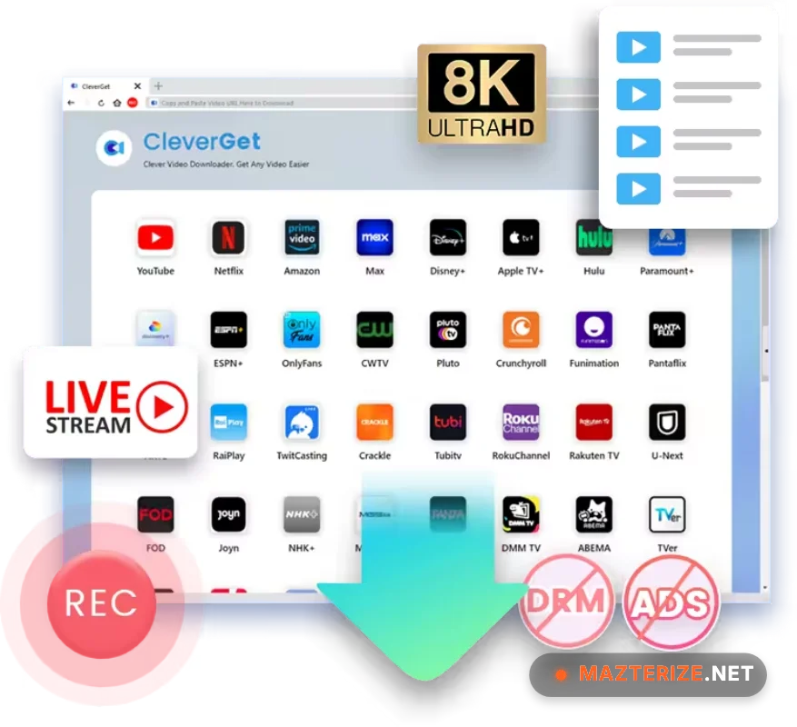 CleverGet 25.1.0.2 for Windows CleverGet screenshot