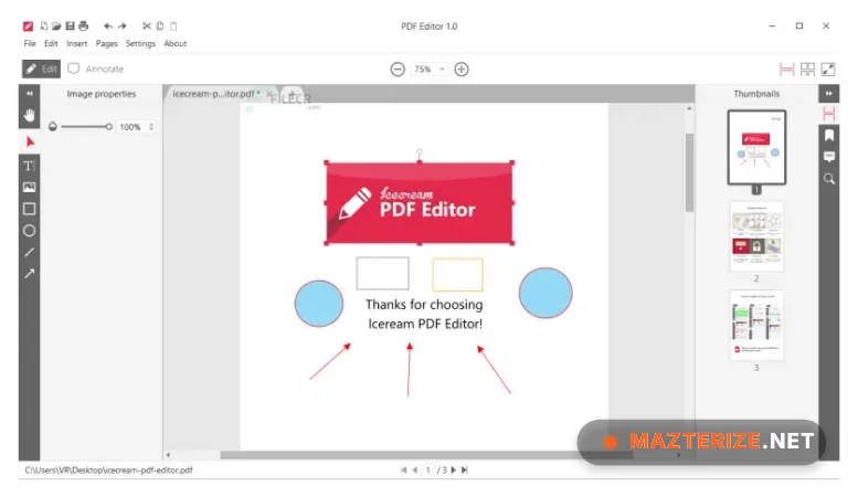 Icecream PDF Editor Pro Screenshot 