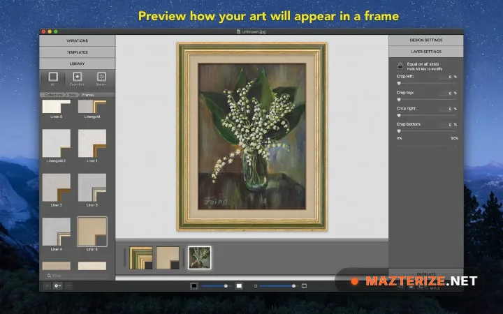 ImageFramer 4.9 for macOS ImageFramer 4.9 screenshot