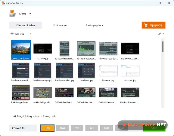 ReaConverter Pro 8.0.212 for Windows ReaConverter Pro screenshot