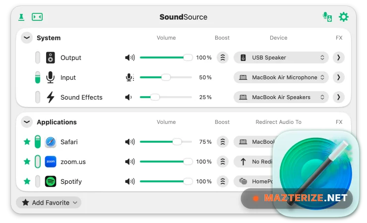 SoundSource 6.0.6 For Mac SoundSource 6.0.6 screenshots