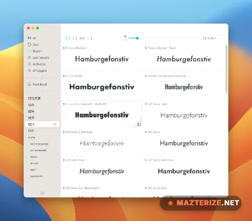 Typeface 4.3.0 for Mac Typeface 4.3.0 screenshots