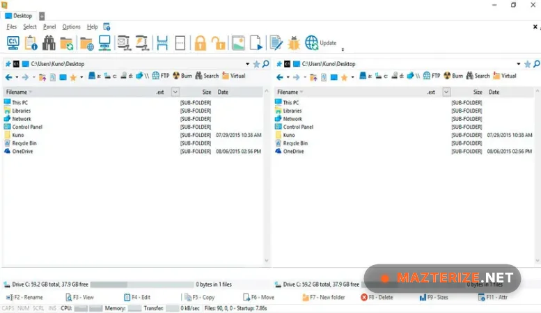 WinNc 11.5.0.0 for Windows screenshot