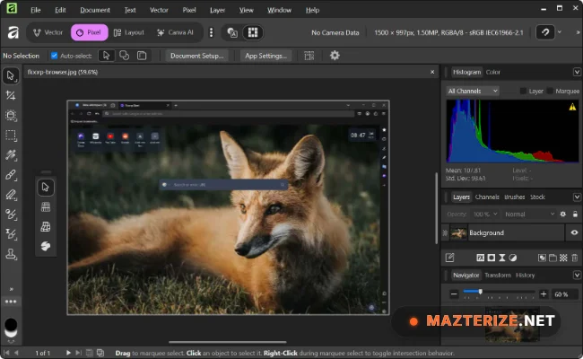 Affinity by Canva 3.2.1.4425 for Windows Affinity by Canva screenshot