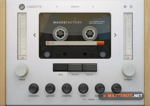 Wavesfactory Cassette v1.0.7 for MacOS Wavesfactory Cassette v1.0.7 for MacOS