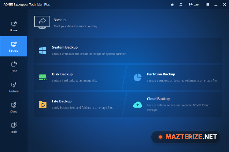 AOMEI Backupper 8.4.0 + WinPE ISO Free Download AOMEI Backupper 8.4.0 + WinPE ISO screenshot