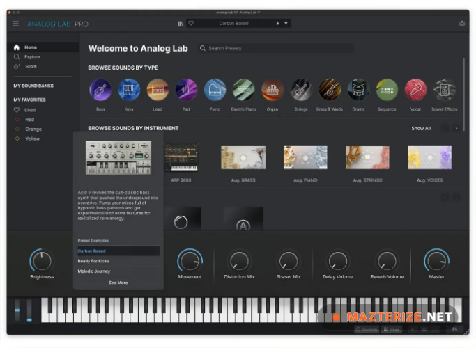 Arturia Analog Lab V Pro 5.12.4 Free Download Arturia Analog Lab V Pro screenshot