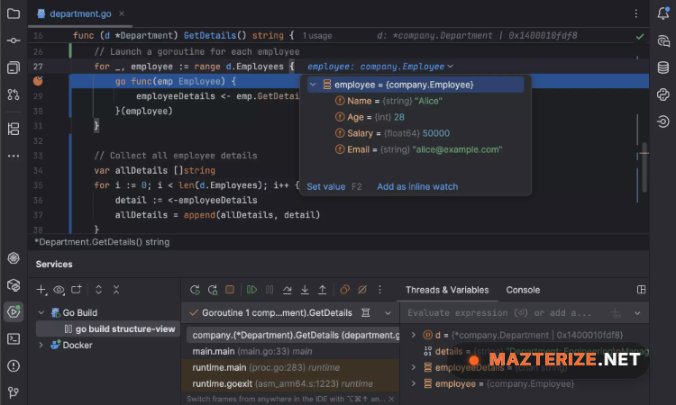 JetBrains GoLand 2026.1.3 Free Downlaod JetBrains GoLand 2026 screenshot