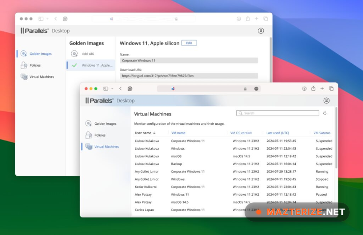 Parallels Desktop Business Edition 20.3.2.55975 For MacOS Parallels Desktop Business Edition screenshot