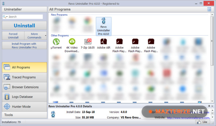 Revo Uninstaller Pro 4.5.5 Full Revo Uninstaller Pro 4.5.5 Full
